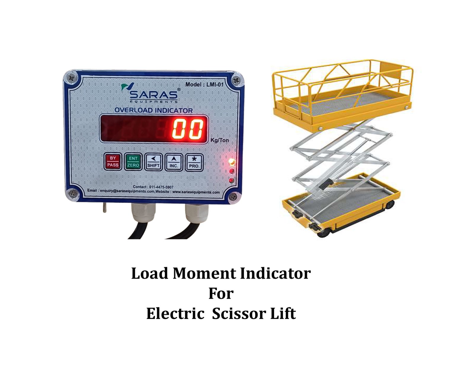 Load Moment Indicator for Electric Scissor Lift