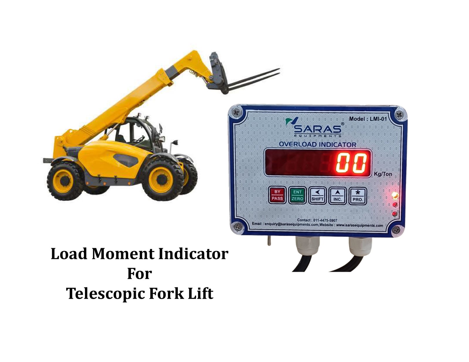 Safe Load Indicator for Fork Lift