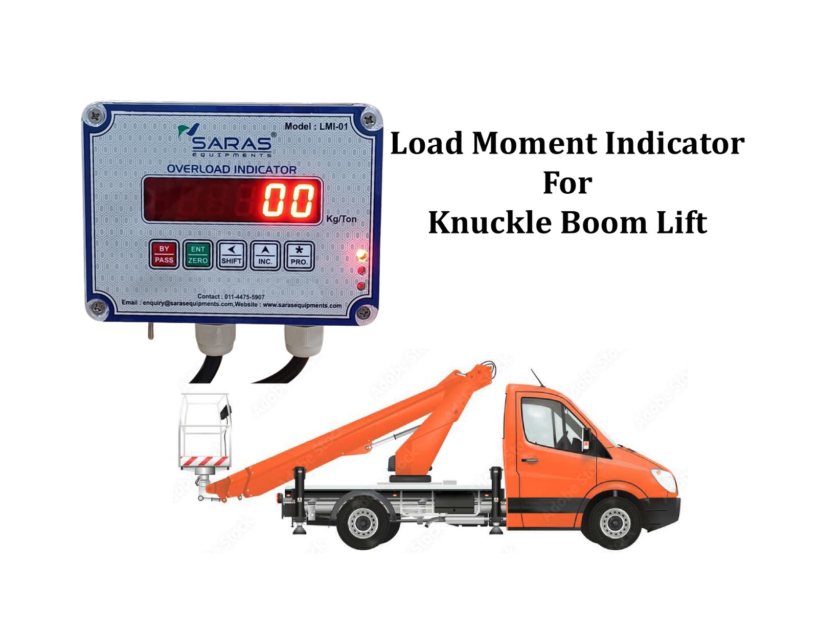 Load Moment Indicator For Knuckle Boom Lift