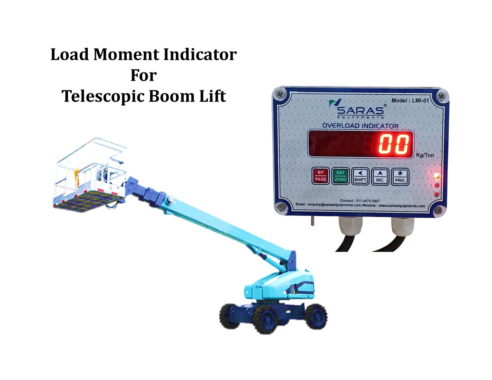 Load Moment Indicator for Telescopic Boom Lift