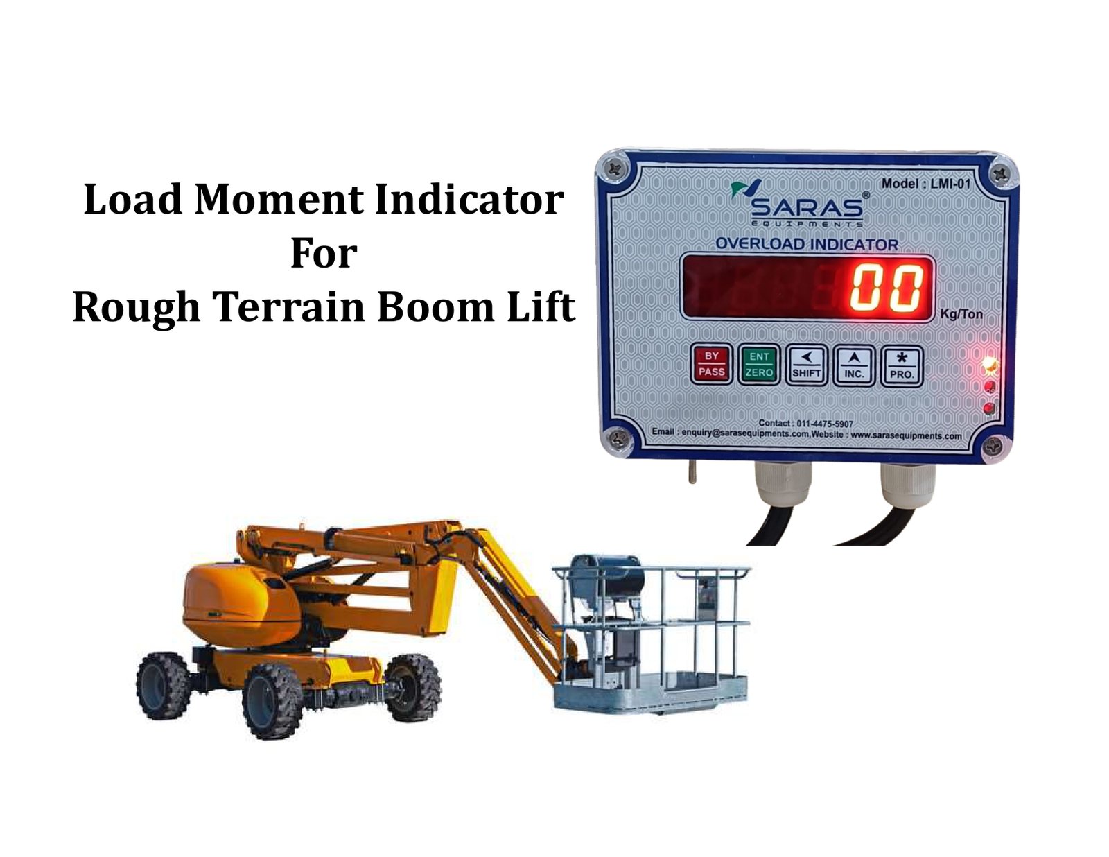 Load Moment Indicator For Rough Terrain Boom Lift