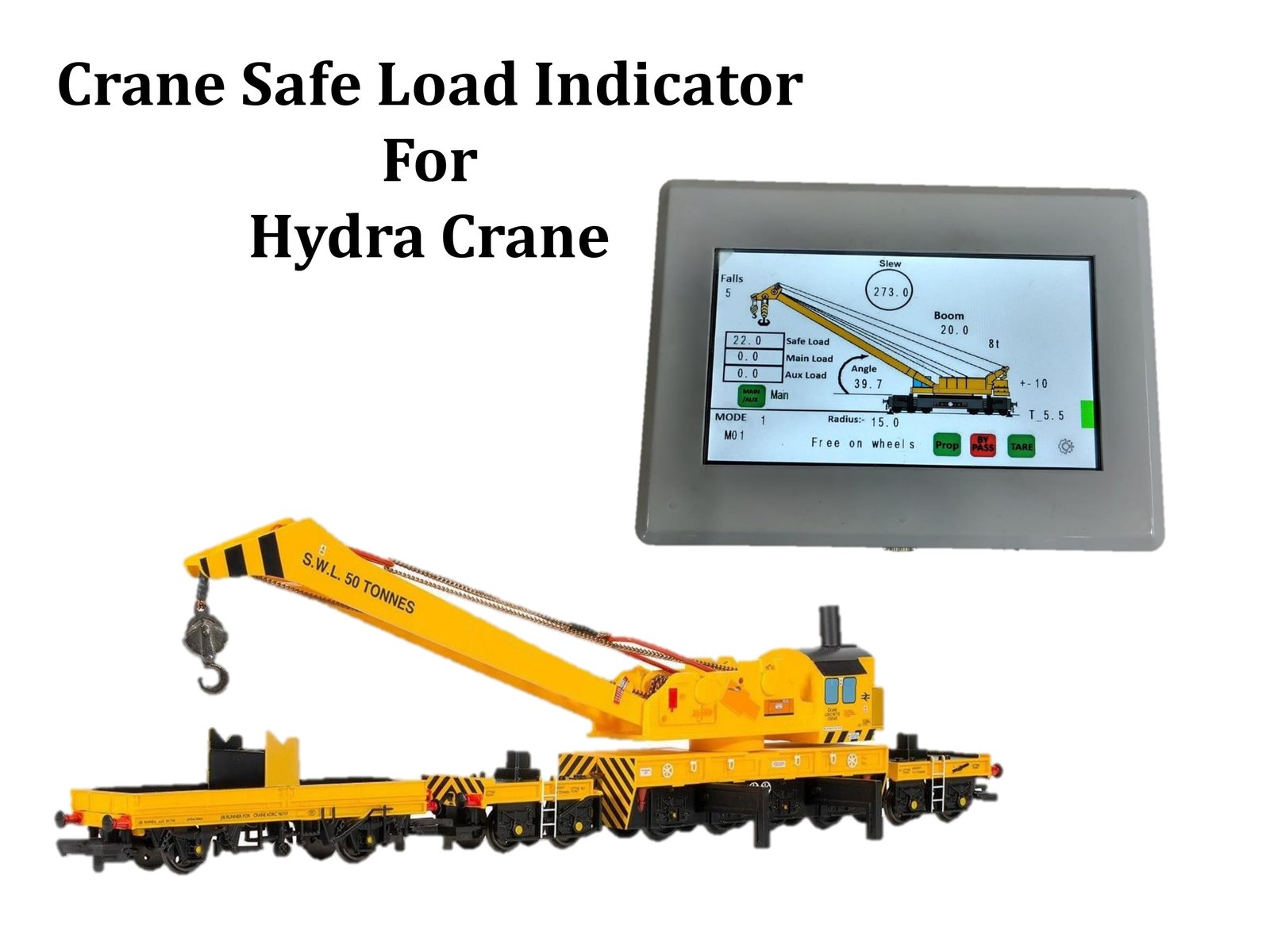 Safe Load Indicator For 140 Ton Breakdown Crane