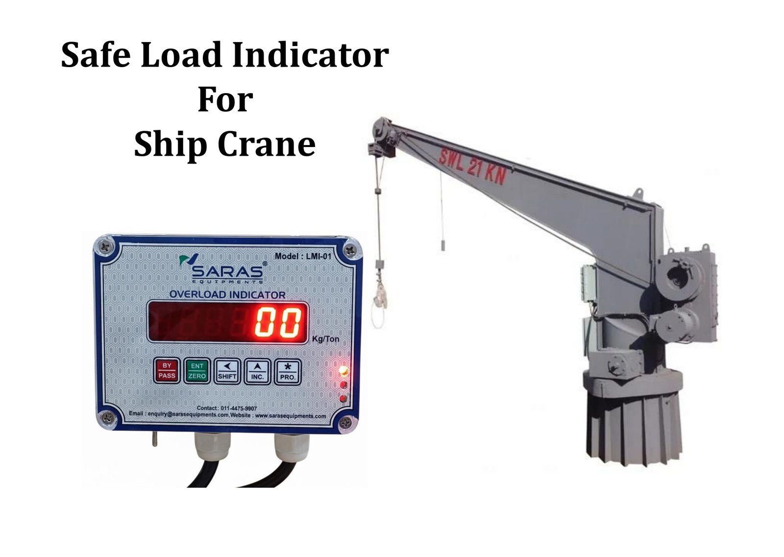 Safe Load Indicator for Ship Crane