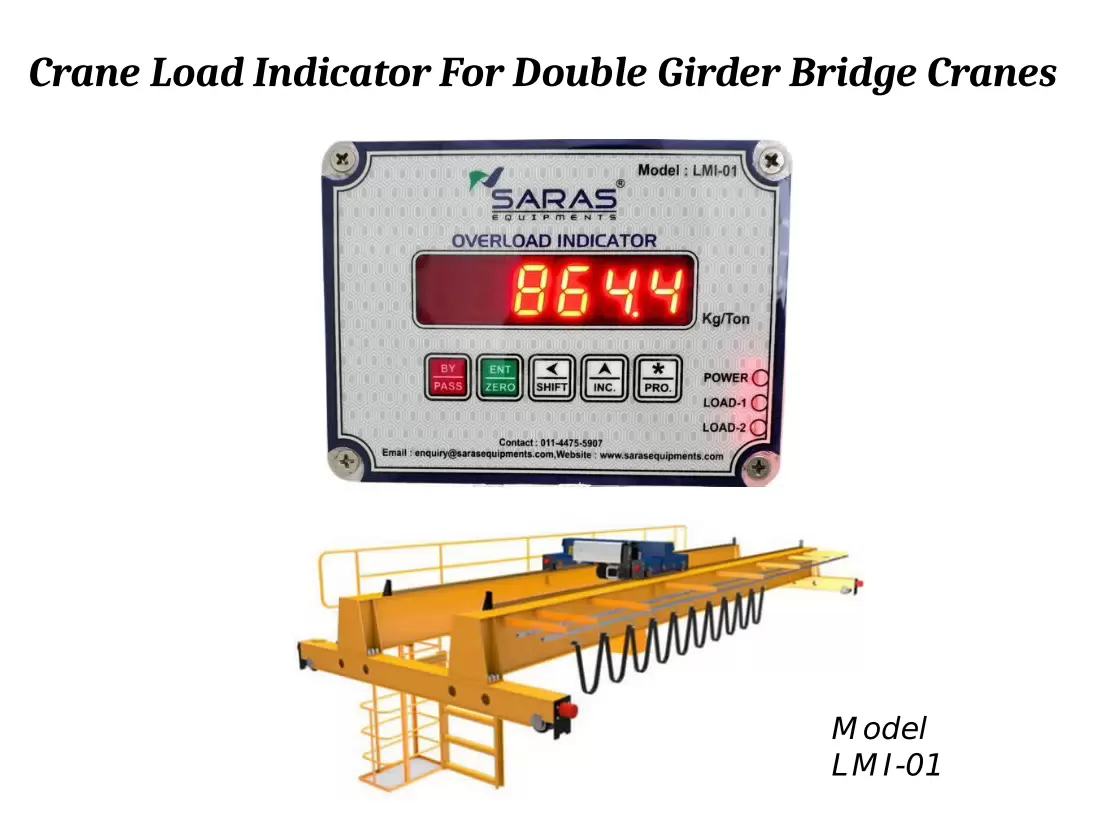 Crane Safe Load Indicator for Double Girder Crane