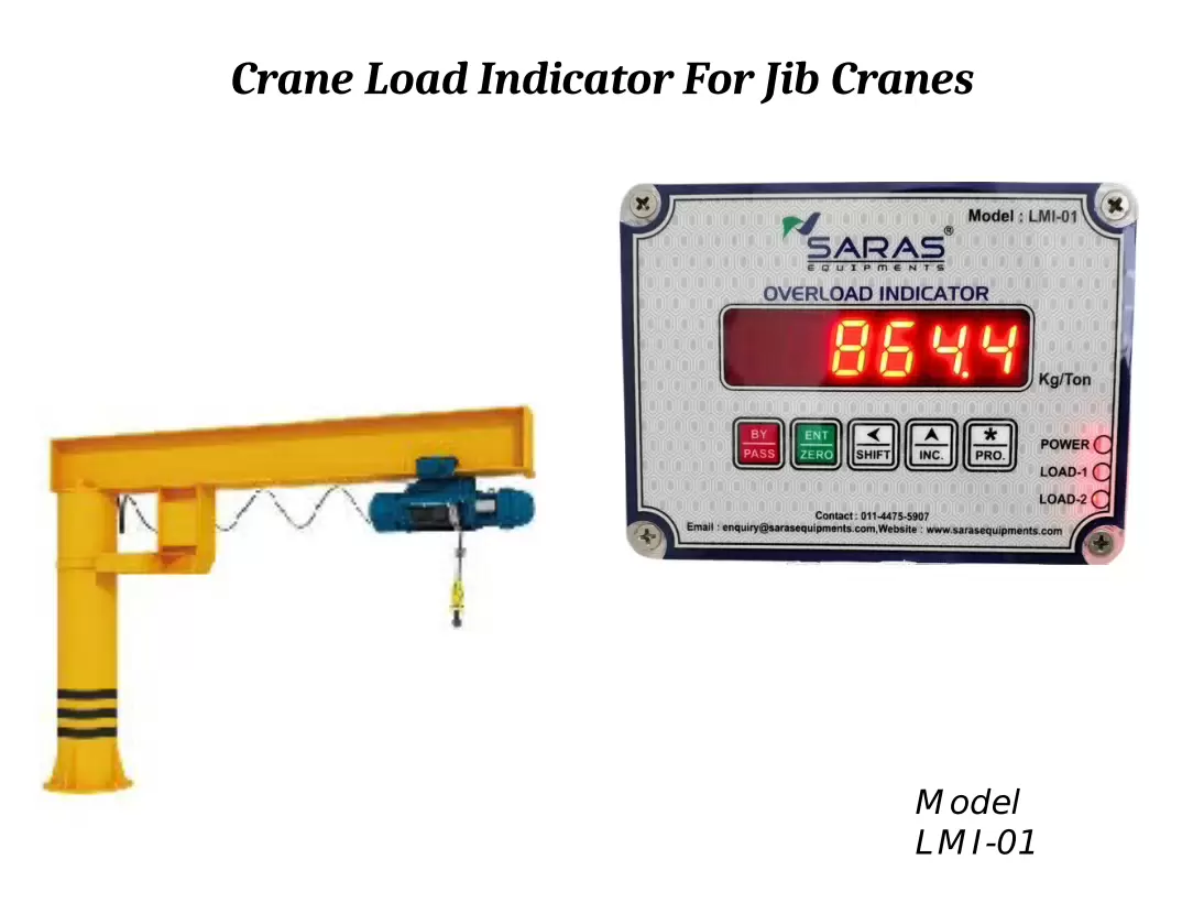 Crane Safe Load Indicator for Jib Crane