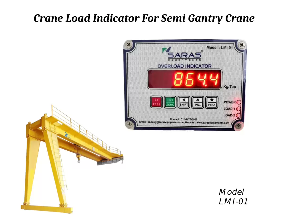 Crane Safe Load Indicator for Semi Gantry Crane