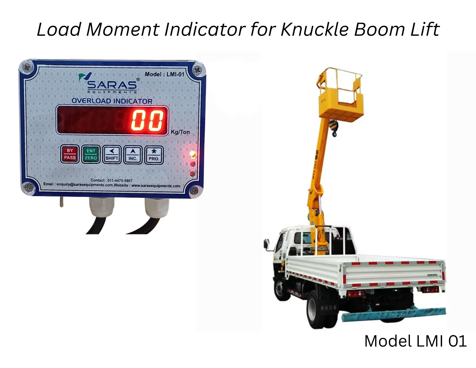 Load Moment Indicator For Knuckle Boom Lift