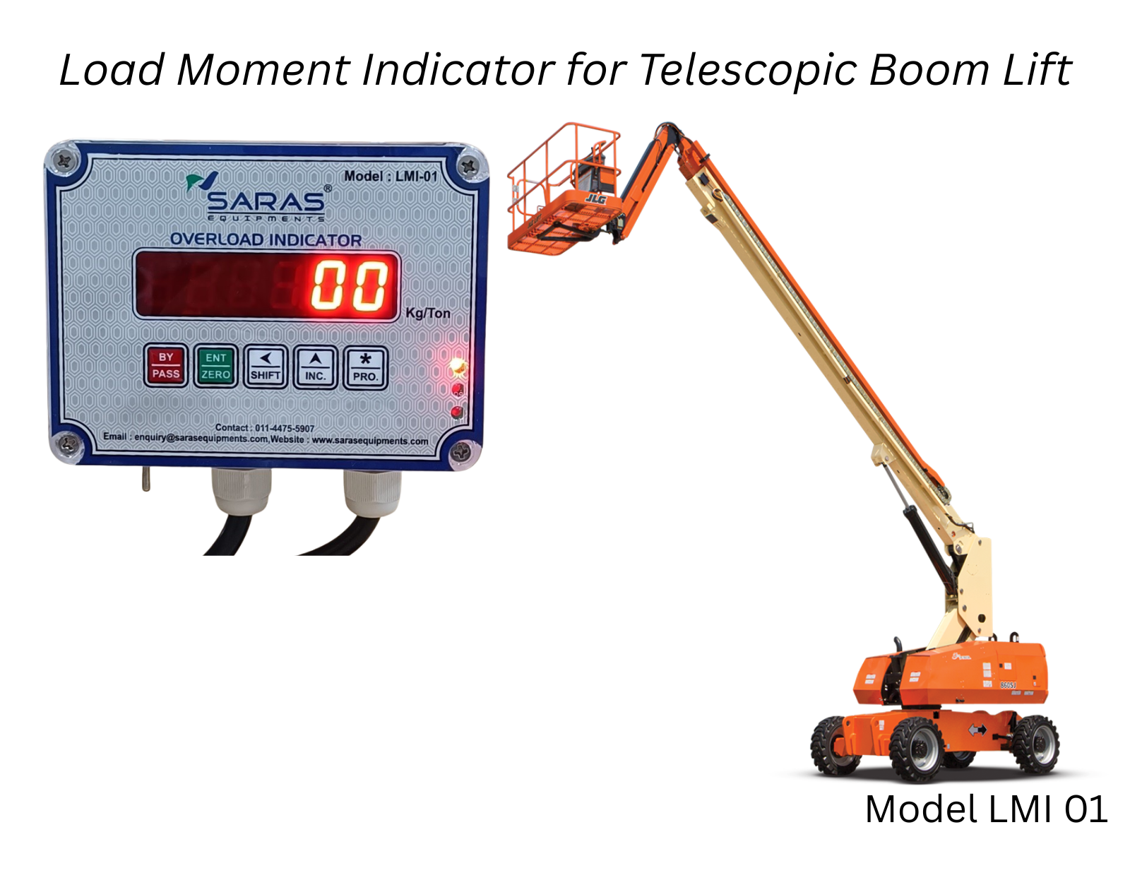 Load Moment Indicator for Telescopic Boom Lift