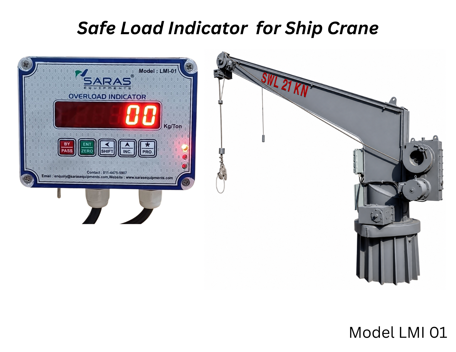 Safe Load Indicator for Ship Crane