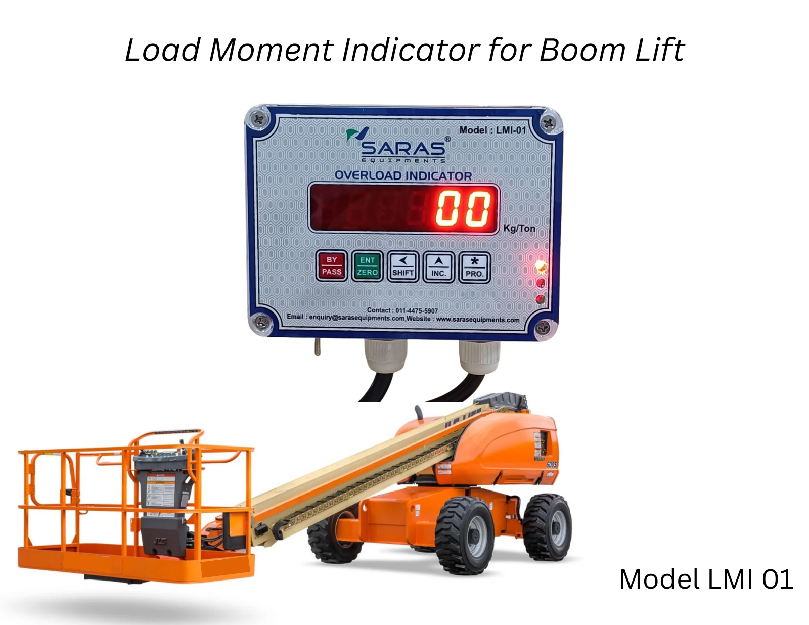 Load Moment Indicator For Boom Lift