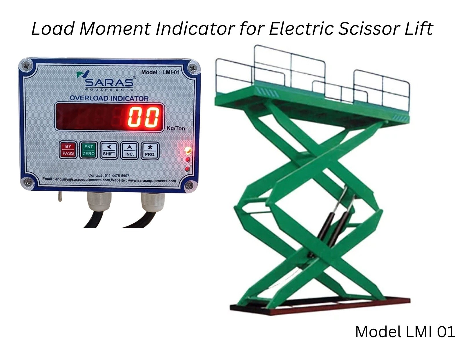 Load Moment Indicator for Electric Scissor Lift