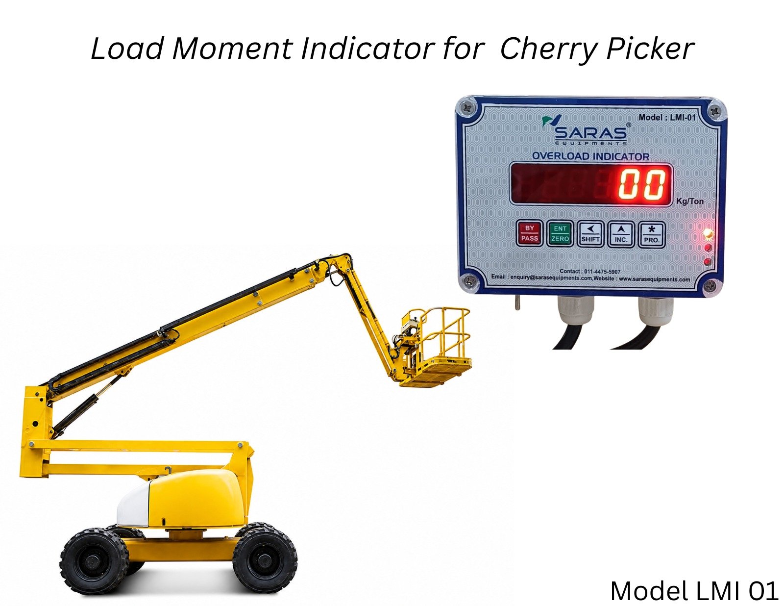 Load Moment Indicator for Cherry Picker