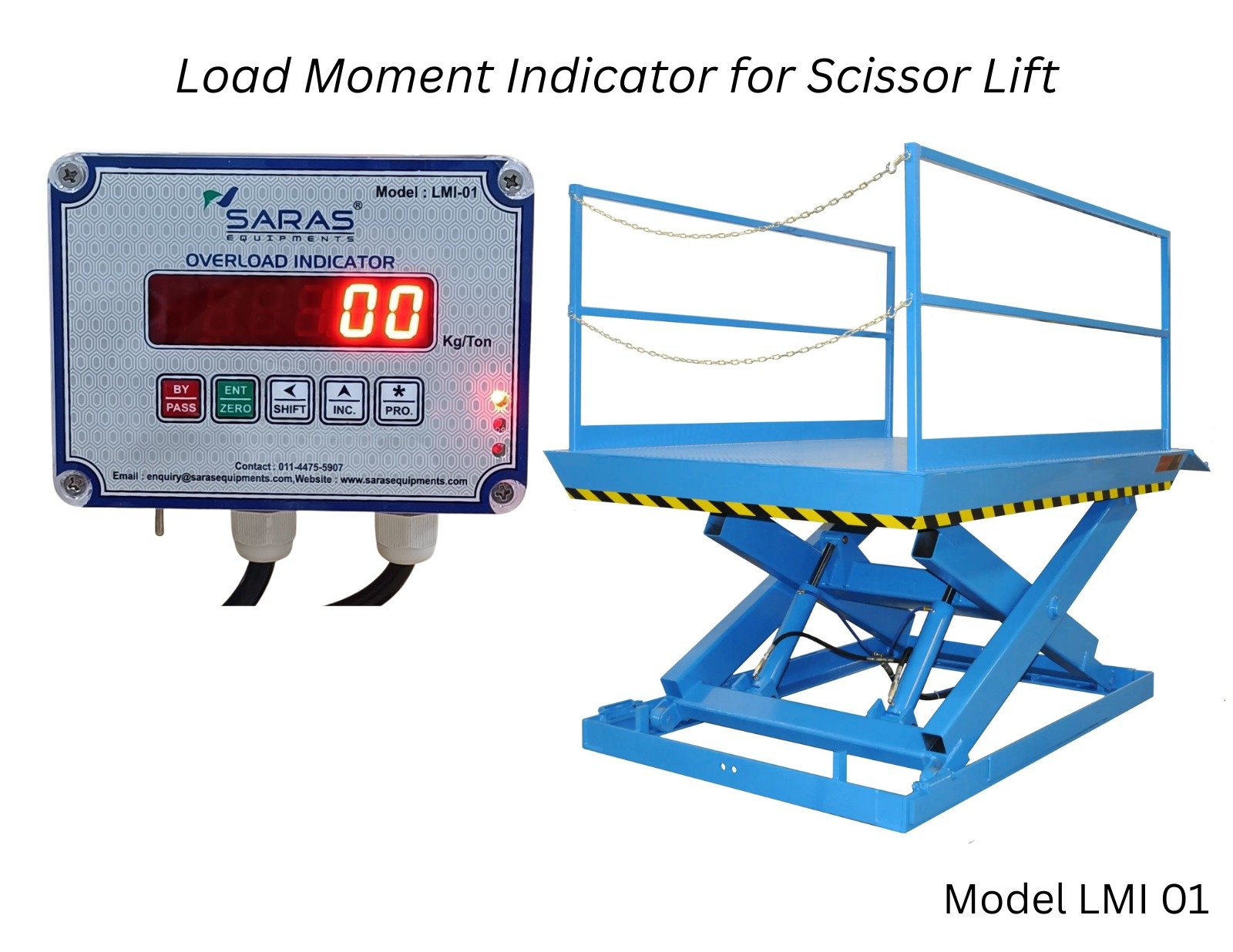 Safe Load Indicator for Scissor Lift