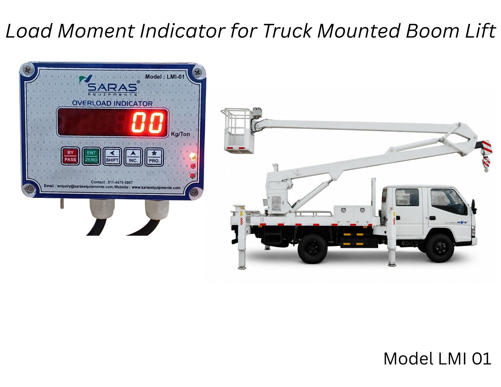 Load Moment Indicator for Truck Mounted Boom Lift