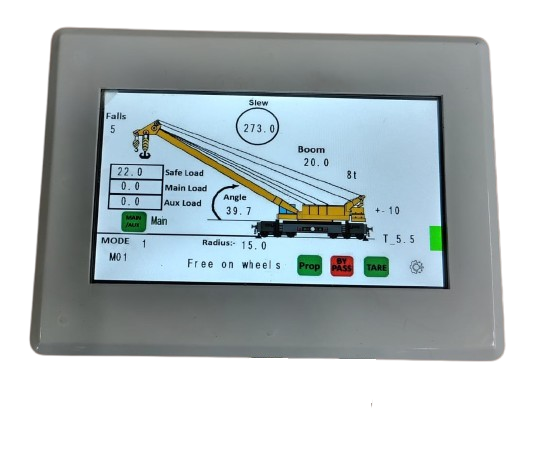 Display 140 Ton Crane