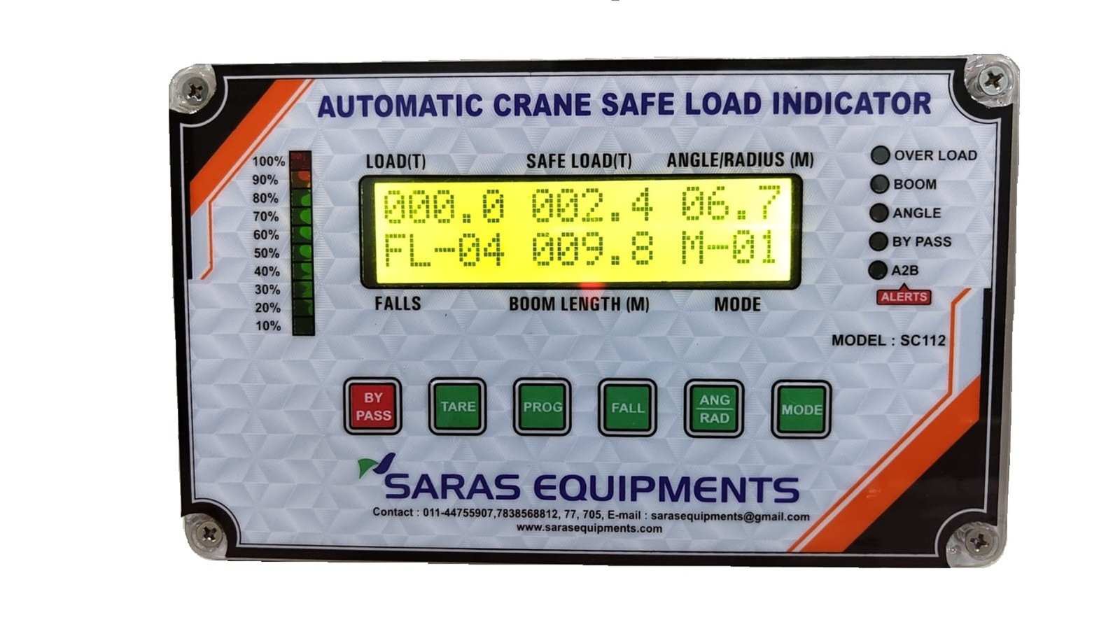 Safe Load Indicator for ELL Crane