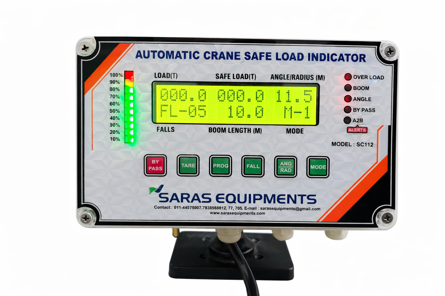 Crane Safe Load Indicator For Telescopic Crane