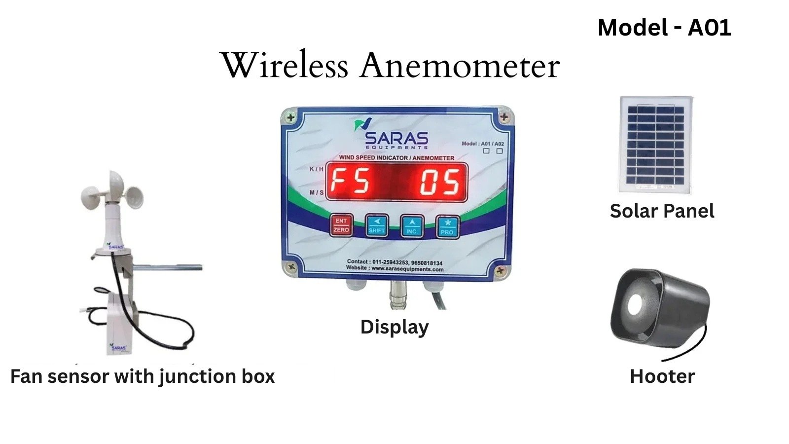 Wireless Anemometer